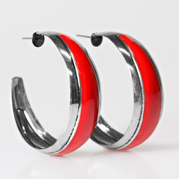 Miranda's Paparazzi Style, LLC Jewelry - Gypsy Rumba Hoop Earrings